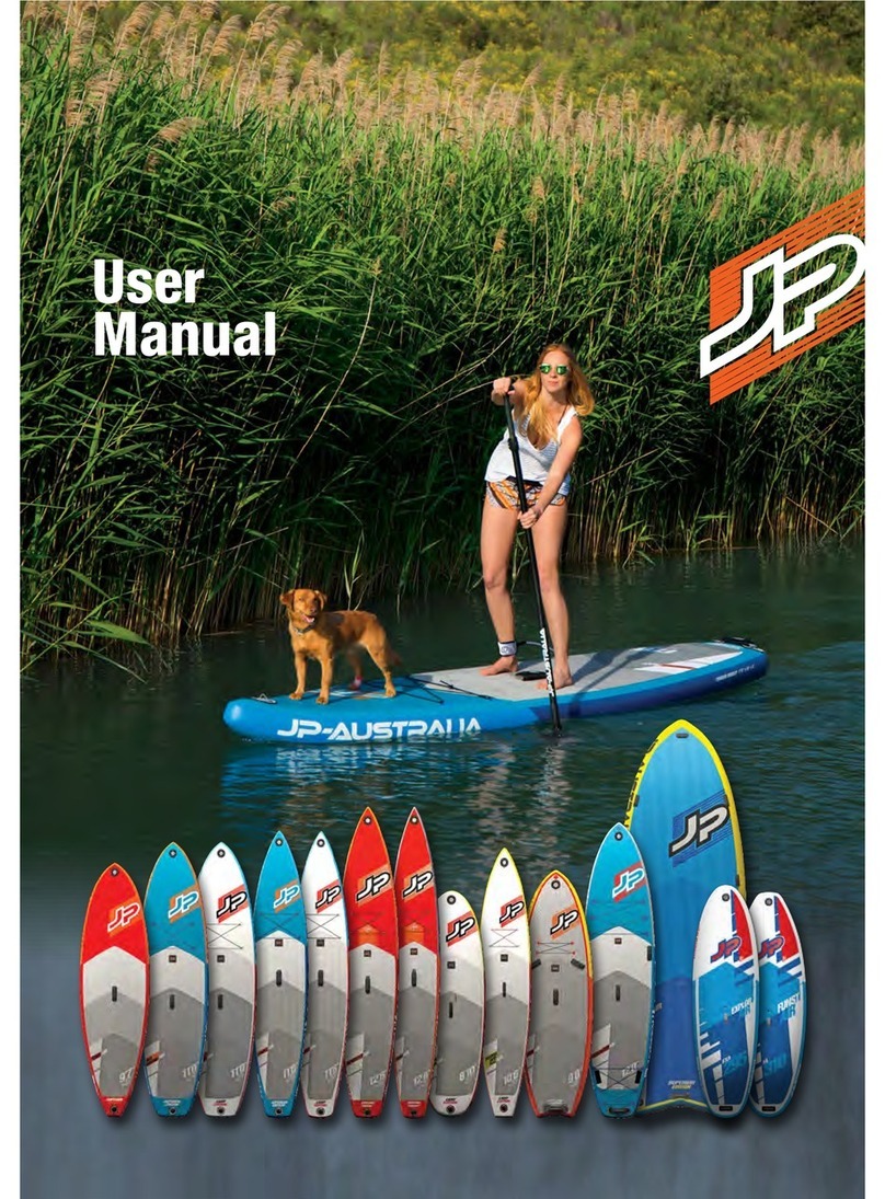 JP-Australia Surfair 9'7" x 32 x 4" SE user manual