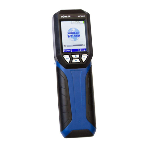 Wohler HF 550 User manual