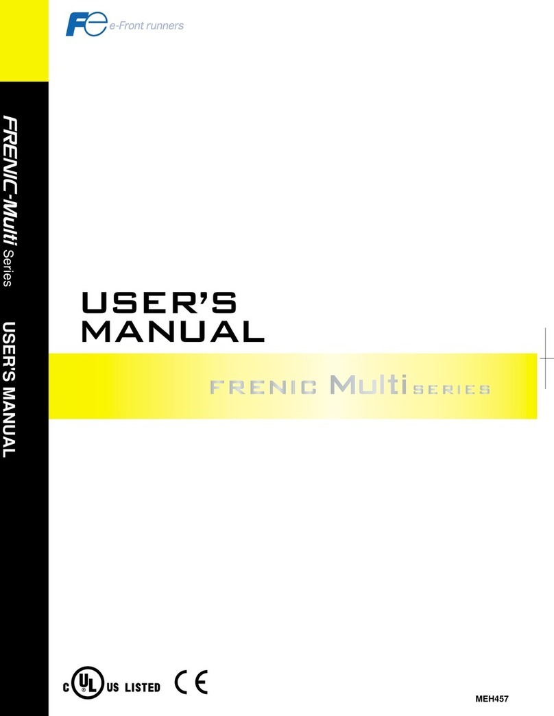 Fuji Electric Europe FRENIC-Multi user manual Fuji Electric Europe FRENIC-Multi user manual