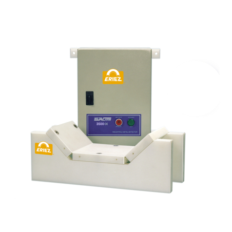 Eriez METALARM 3500 series Installation, operation and maintenance instructions Eriez METALARM 3500 series Installation, operation and maintenance instructions