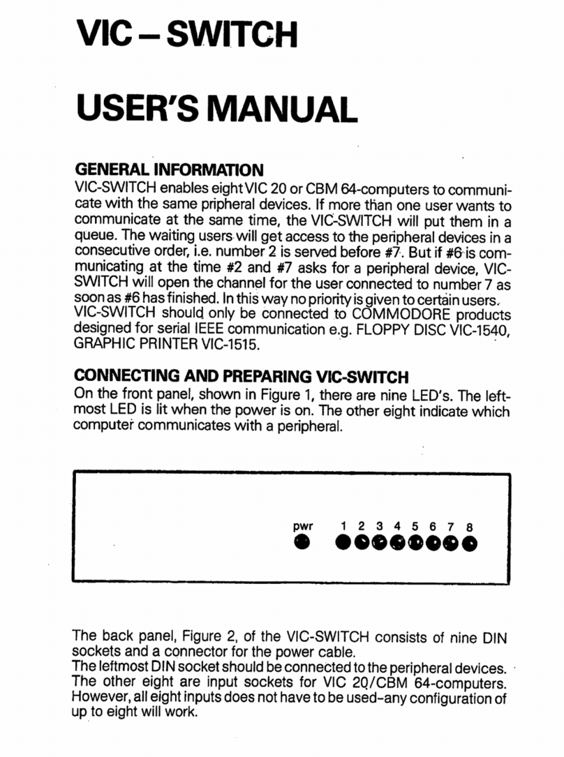 Handic VIC-Switch user manual