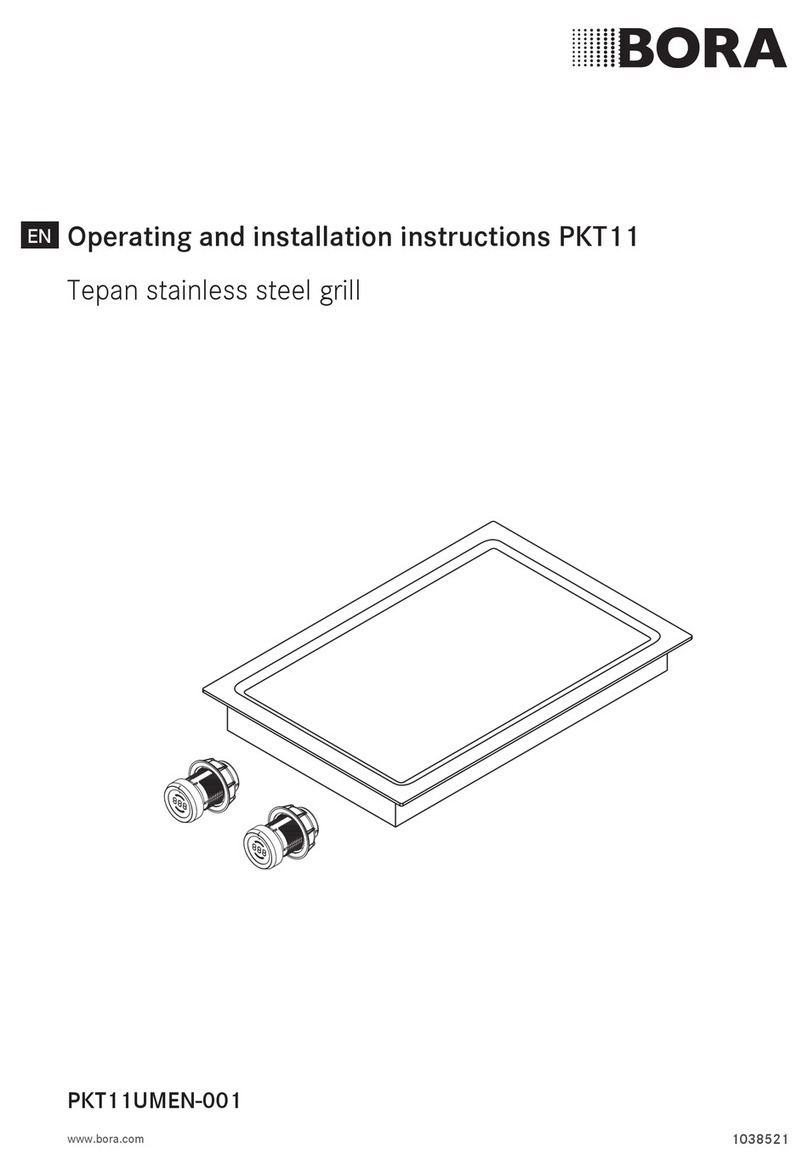 bora PKT11 Operating and installation instructions