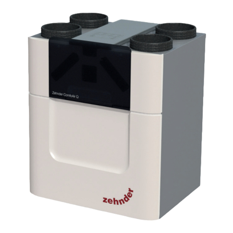 Zehnder Rittling ComfoAir Q Installer manual