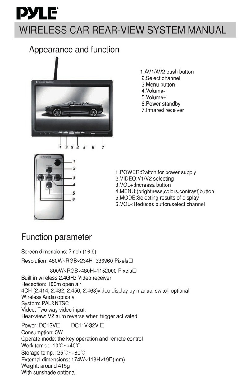 PYLE Audio PLCMTR76WIR manual