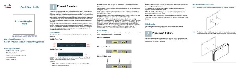 Cisco Small Business Pro SA520 Troubleshooting guide