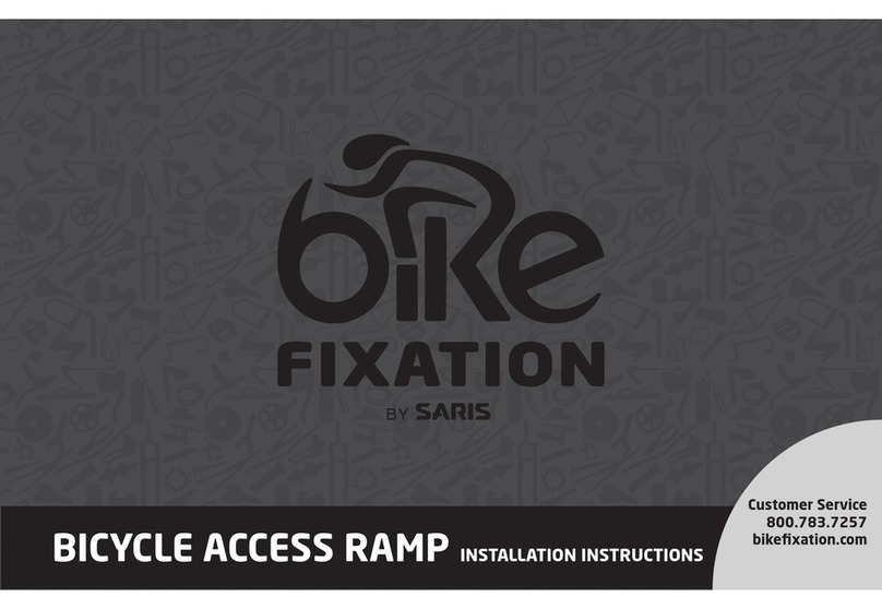 Bike Fixation Bicycle Access Ramp installation instructions