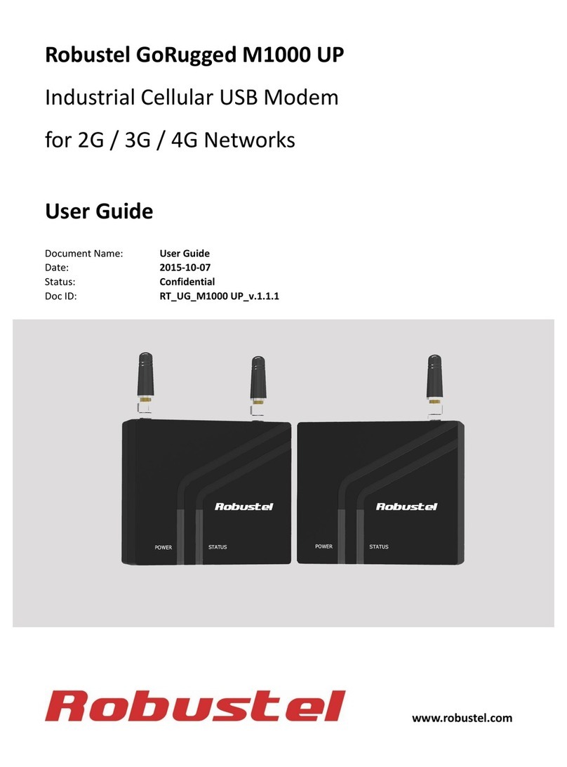 Robustel GoRugged M1000 UP user guide