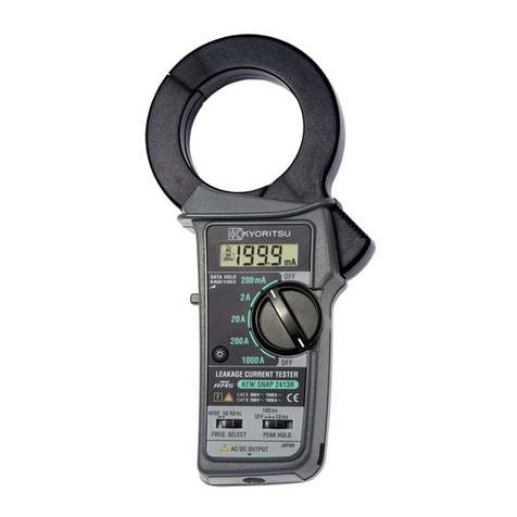 KYORITSU KEW SNAP 2413R User manual