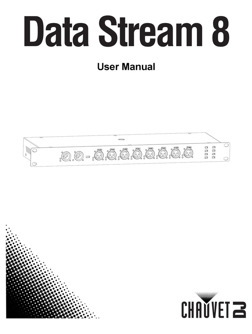 Chauvet DJ Data Stream 8 user manual