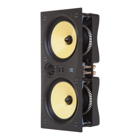 Origin Acoustics Composer LCR69 installation manual