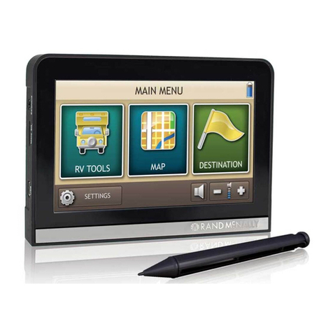 Rand McNally TripMaker RVND 5510 User manual