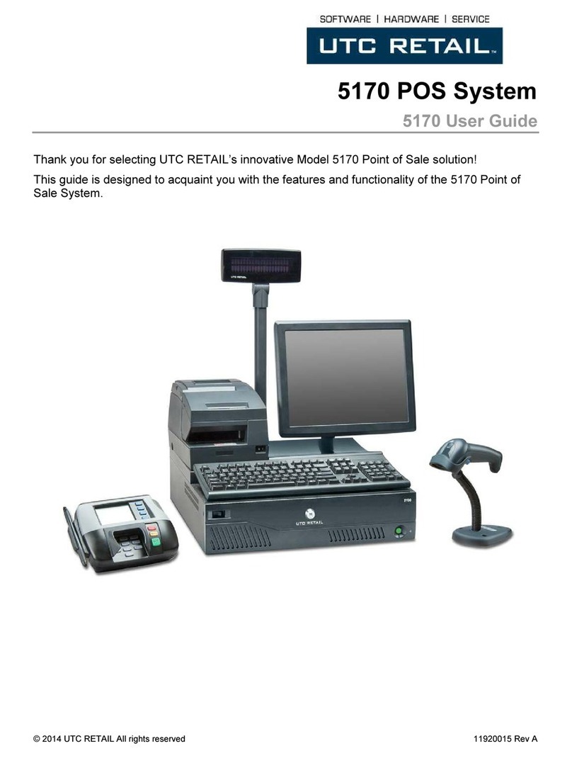 UTC RETAIL 5170 user guide