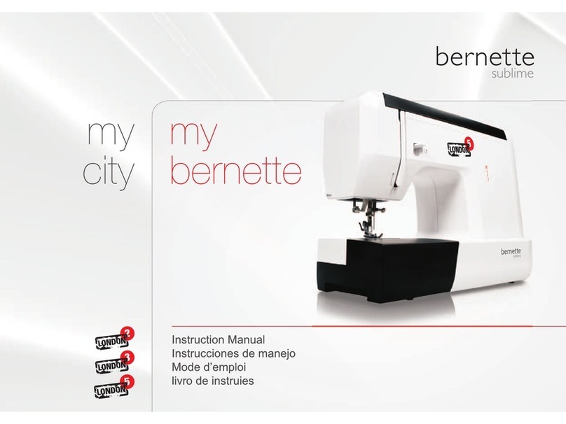 Bernina Bernette London 2 instruction manual