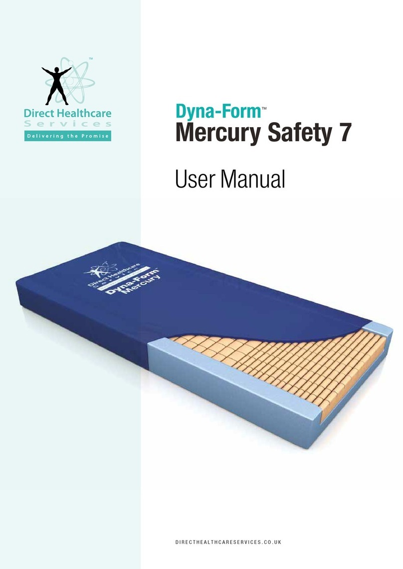 Direct Healthcare Services Dyna-Form Mercury Safety 7 user manual