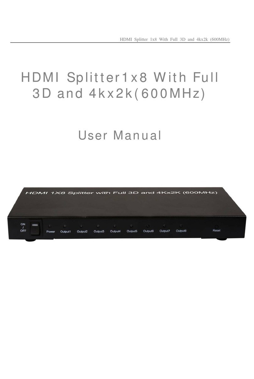 MyCableMart CE-HSPUH0108 user manual