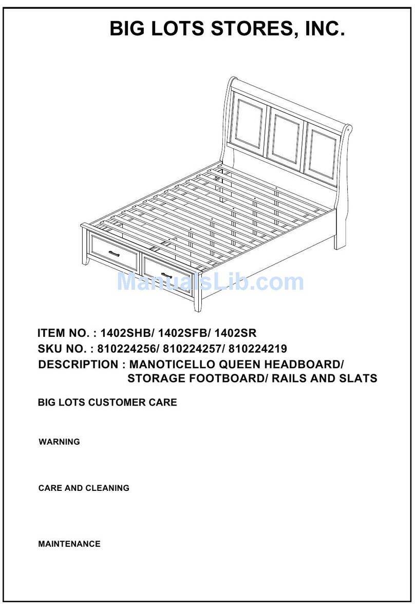 Big Lots 140SHB User manual