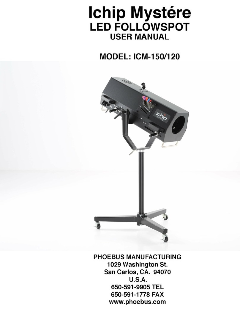 Phoebus ICM-150 user manual