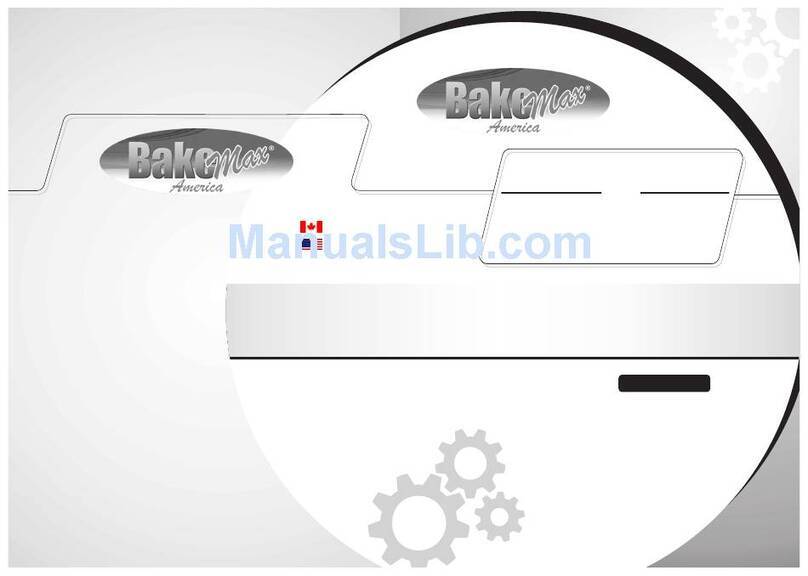 Bake Max BAFA2M Installation and operation manual