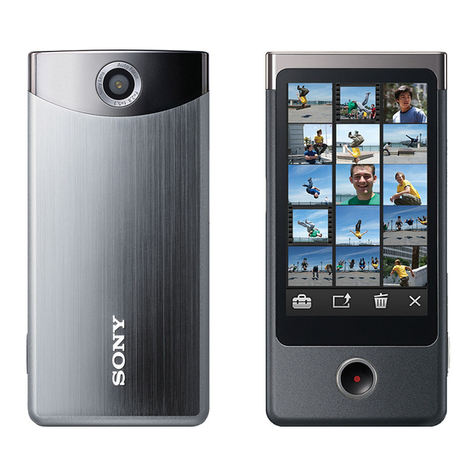 Sony BLOGGIE TOUCH MHS-TS20 instruction manual