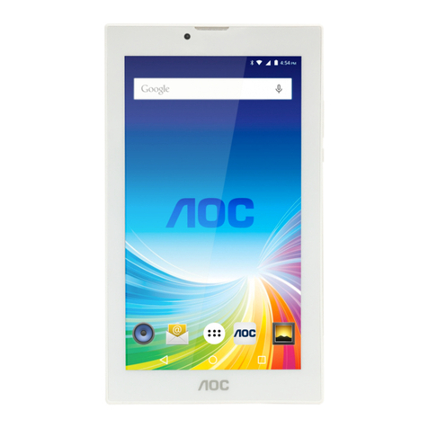 AOC A723G User manual