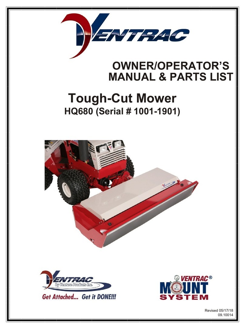 Ventrac Ventrac HQ680 Owner's and operator's manual