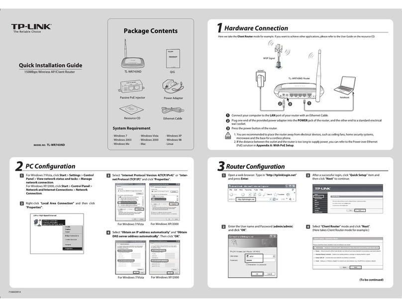 TP-Link TL-WR743ND User manual