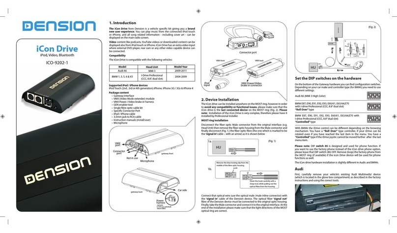 Dension iCon Drive User manual