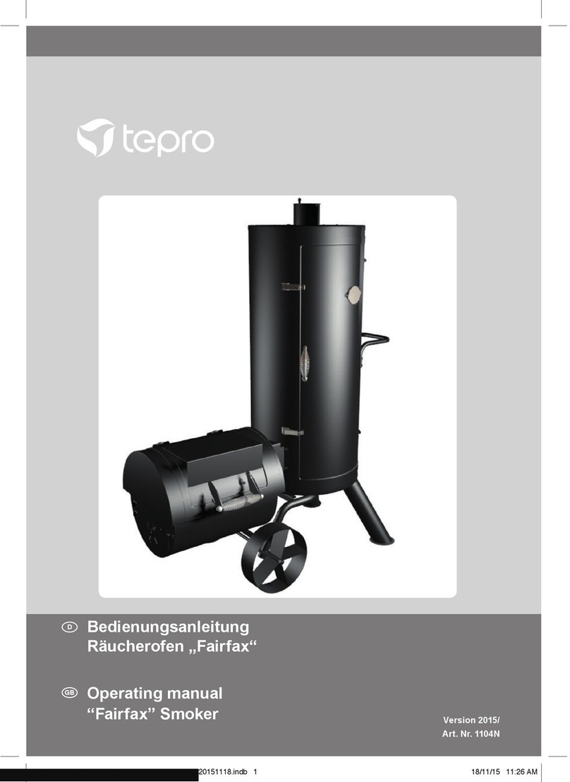 tepro Fairfax operating manual