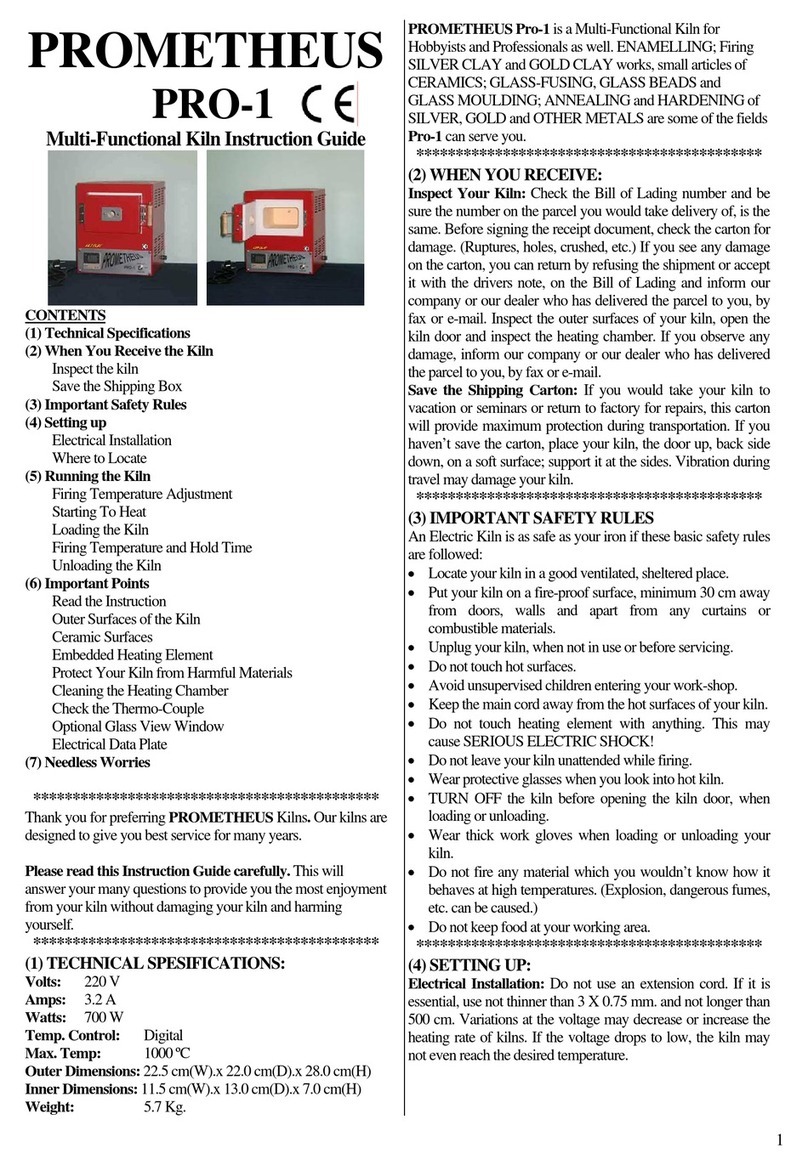 PROMETHEUS Pro-1 Instruction guide