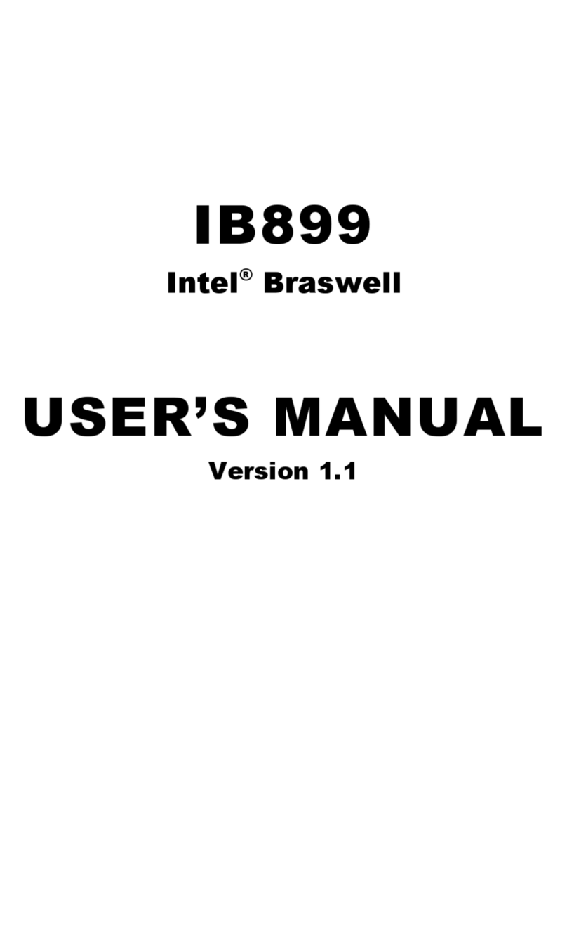IBASE Technology IB899 user manual