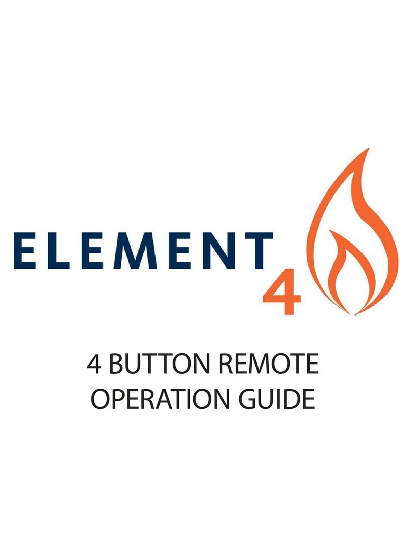 Element4 4 BUTTON REMOTE Operation guide