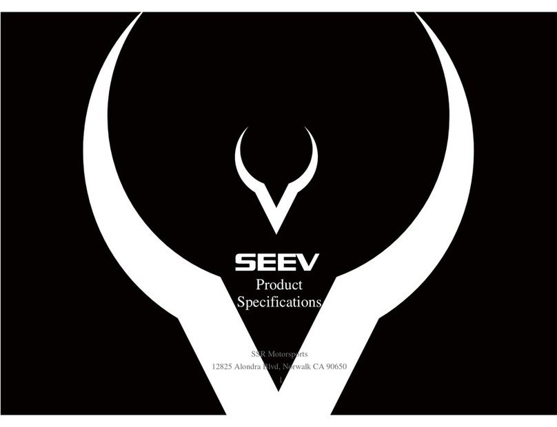 SSR Motorsports SEEV-800 Product specifications