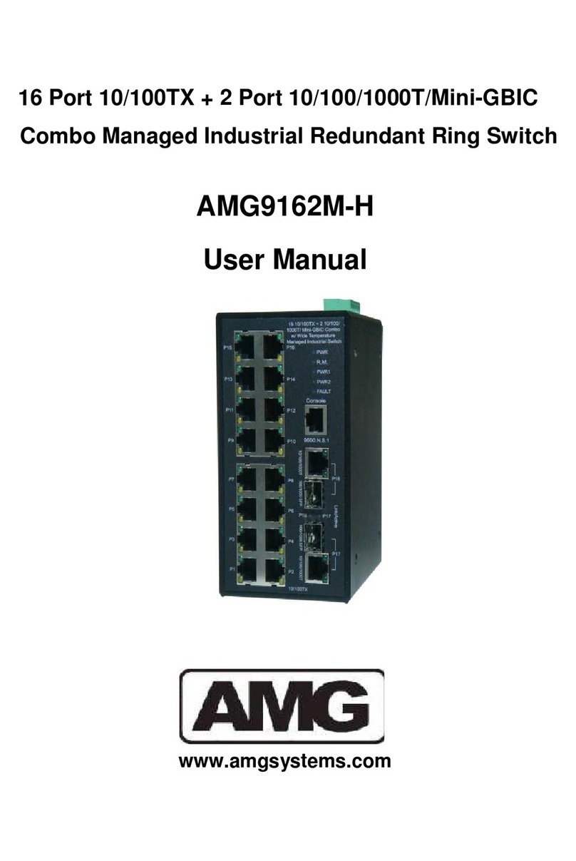 AMG AMG9162M-H User manual