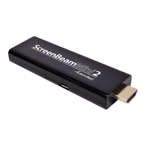 ActionTec ScreenBeam Mini2 User manual ActionTec ScreenBeam Mini2 User manual