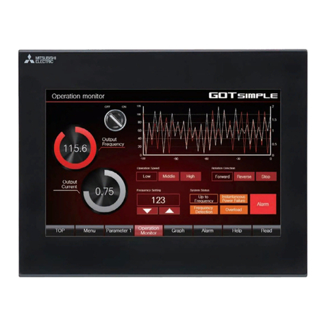 Mitsubishi Electric GOT SIMPLE GS2110-WTBD General description