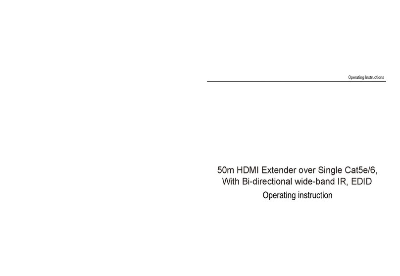 Brightlink BL-EXT50-IR Operating	 instruction