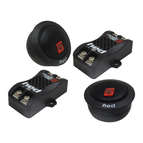 Cerwin-Vega HED TWEETER H4TAK user manual