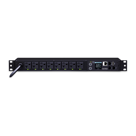 CyberPower PDU81001 user manual CyberPower PDU81001 user manual