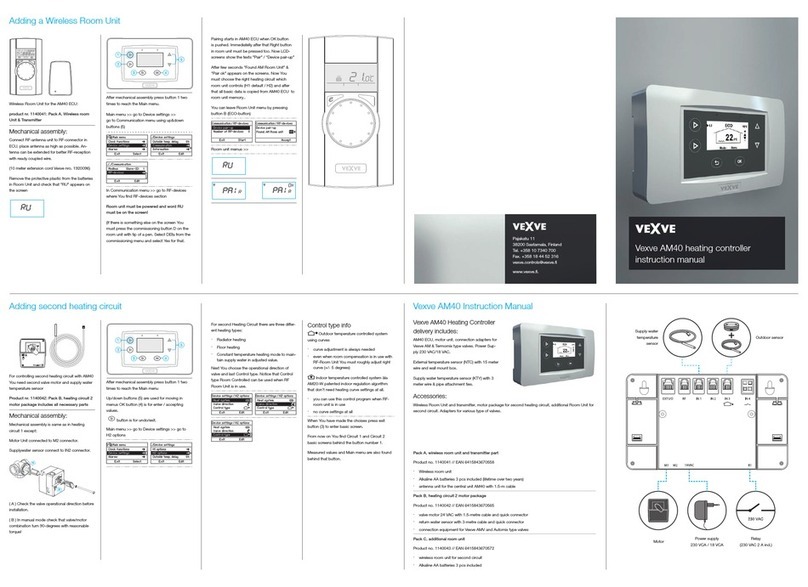 Vexve AM40 instruction manual