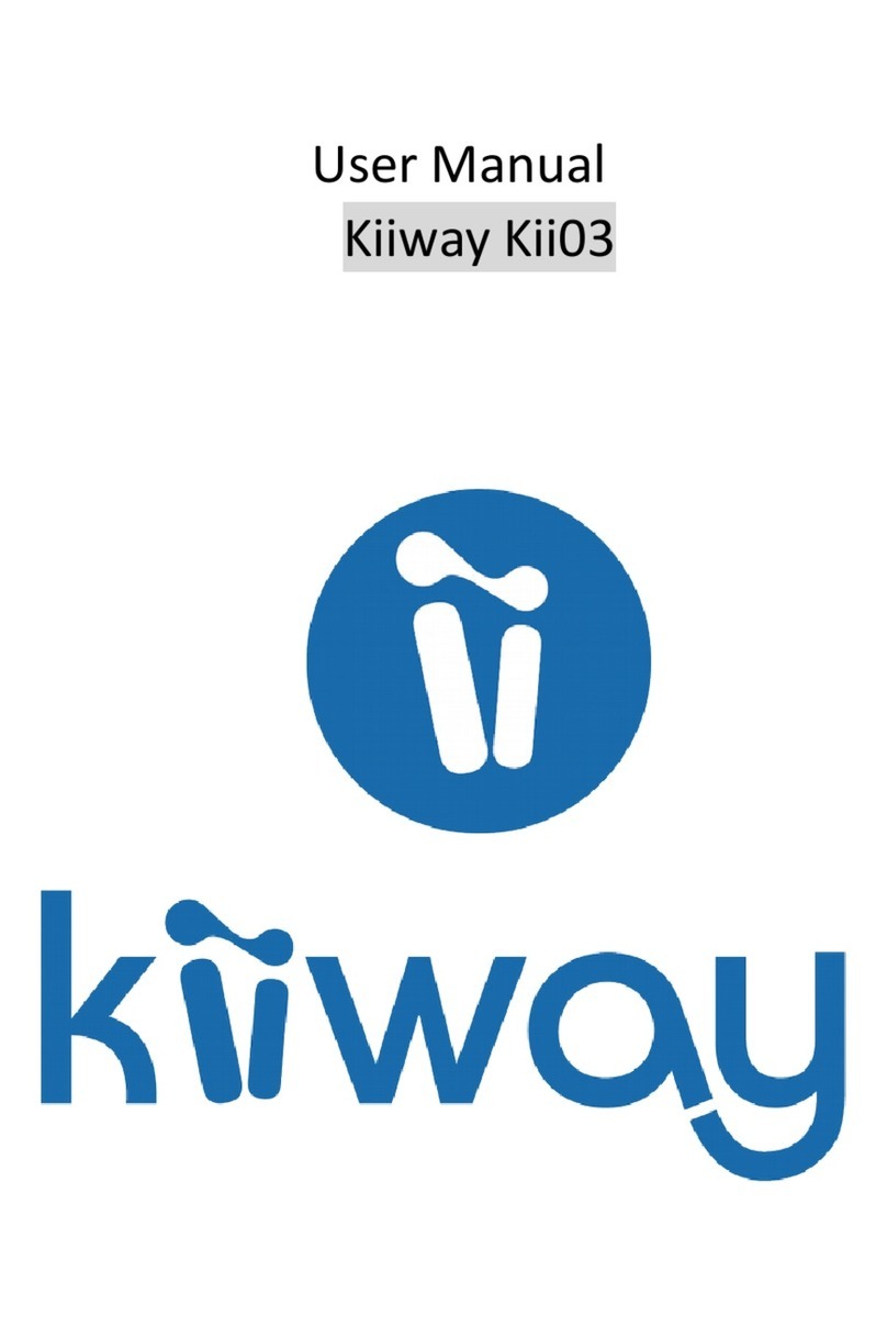 Kiiway Kii03 user manual