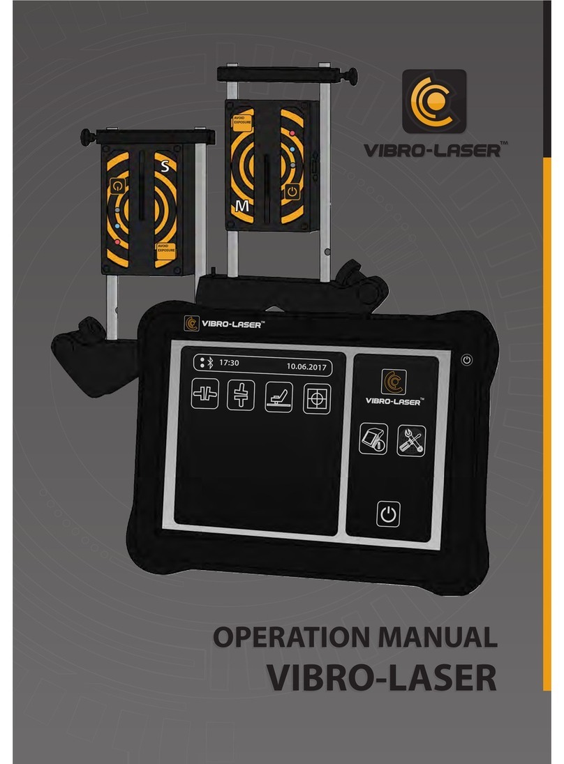 VIBRO-LASER VLSAT Operation manuals