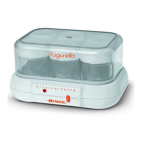 ARIETE Yogurella Instructions for use