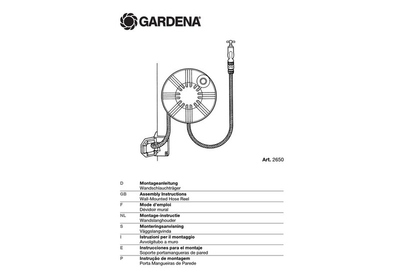 Gardena 2650 Assembly instructions