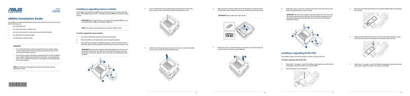 Asus VivoMini UN65U User manual
