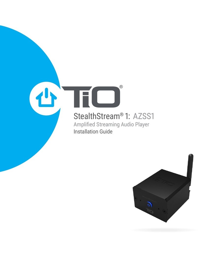 tio StealthStream 1 installation guide