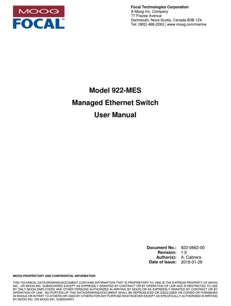 Focal 922-MES user manual