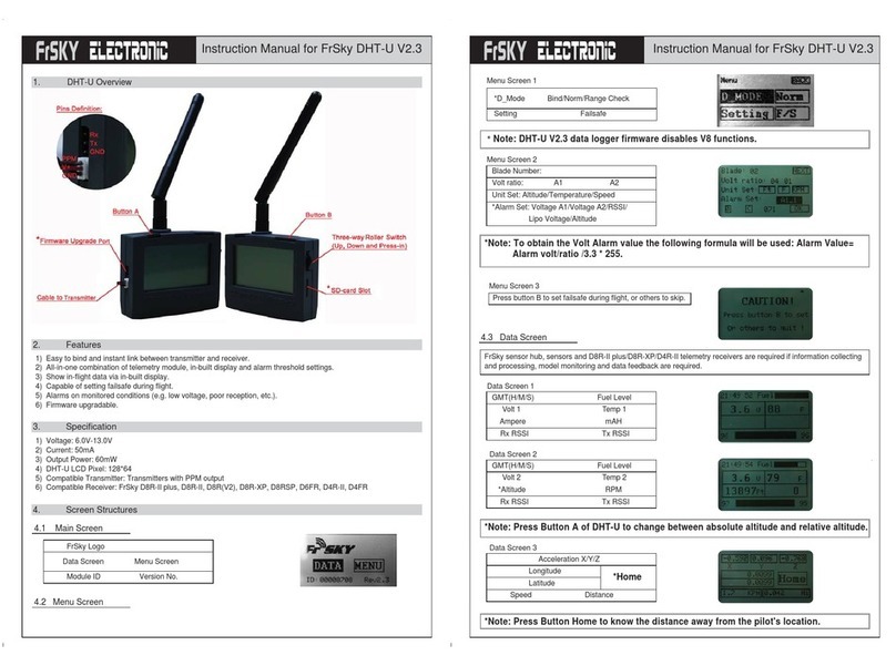 FrSky DHT-U instruction manual