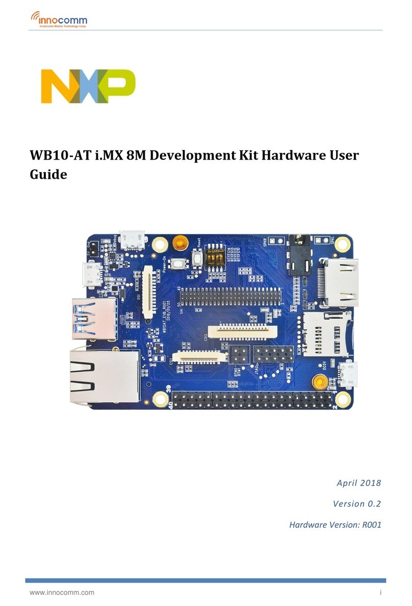 NXP Semiconductors WB10-AT i.MX 8M User manual