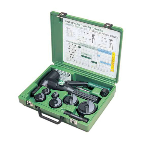 Greenlee Quick Draw 90 7906SB User manual
