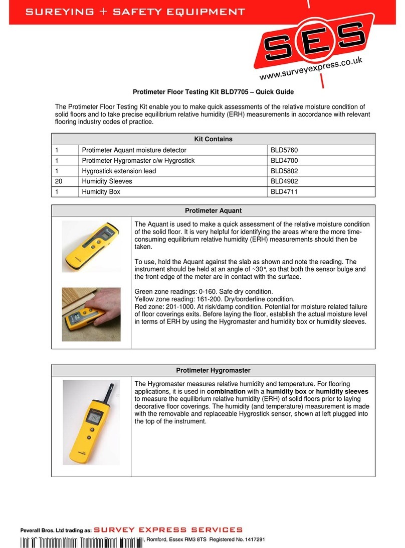 Protimeter BLD7705 quick guide